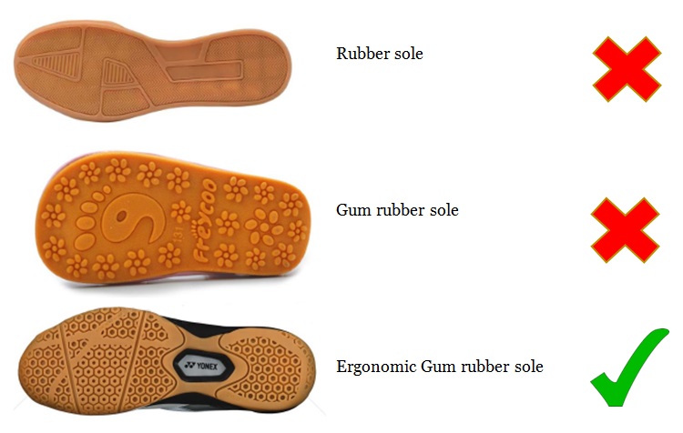 rubber sole shoes